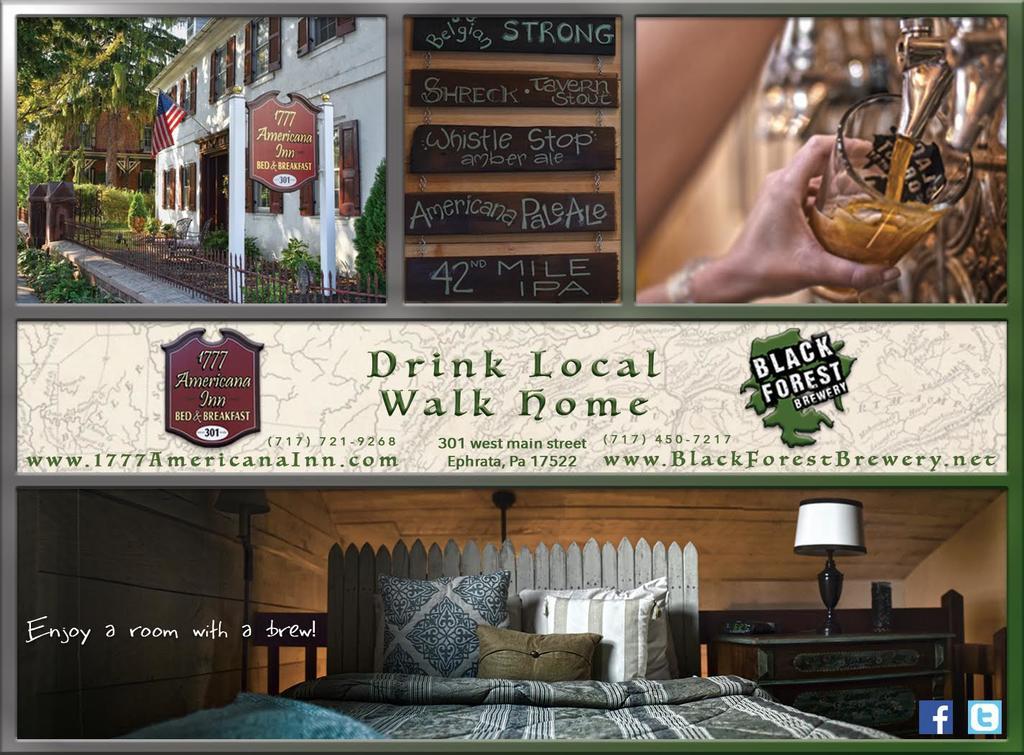 1777 Americana Inn & Lancaster Brewery Ephrata Zimmer foto
